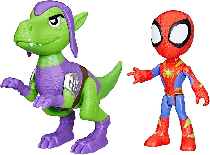 Hasbro Marvel SPIDEY AND HIS AMAZING FRIENDS HERO DINO WEBS SPIDEY