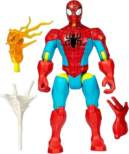 SPIDER-MAN MixMashers Marvel Mix-And-Match Action Figure & Accessories, Red