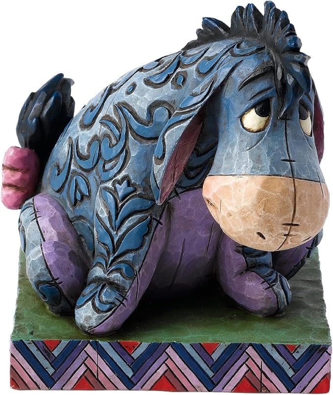 Disney Traditions True Blue Companion Eeyore Figure