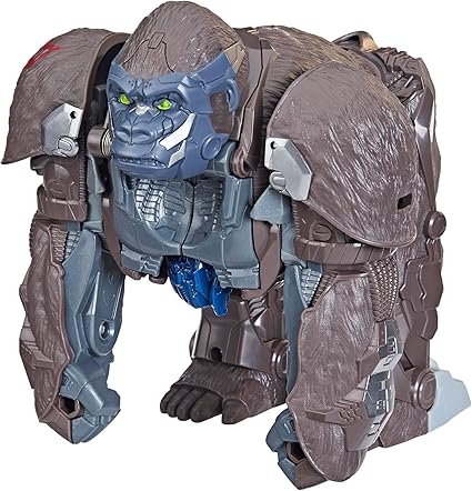 Transformers Toys Rise of the Beasts Film, Smash Changer Optimus Primal Action Figure – Ages 6 and up, 22.5 cm