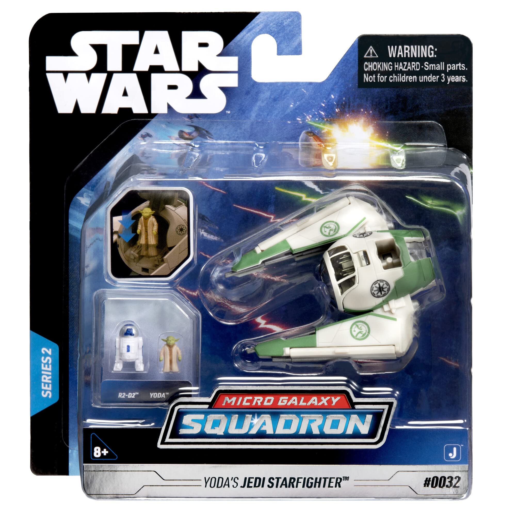 Star Wars Vehicle with Figures - Yoda's Starfighter