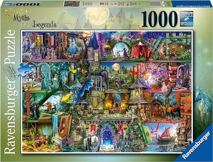 Ravensburger Aimee Stewart Myths & Legends 1000 Piece Jigsaw Puzzle for Adults and Kids Age 12 and Up