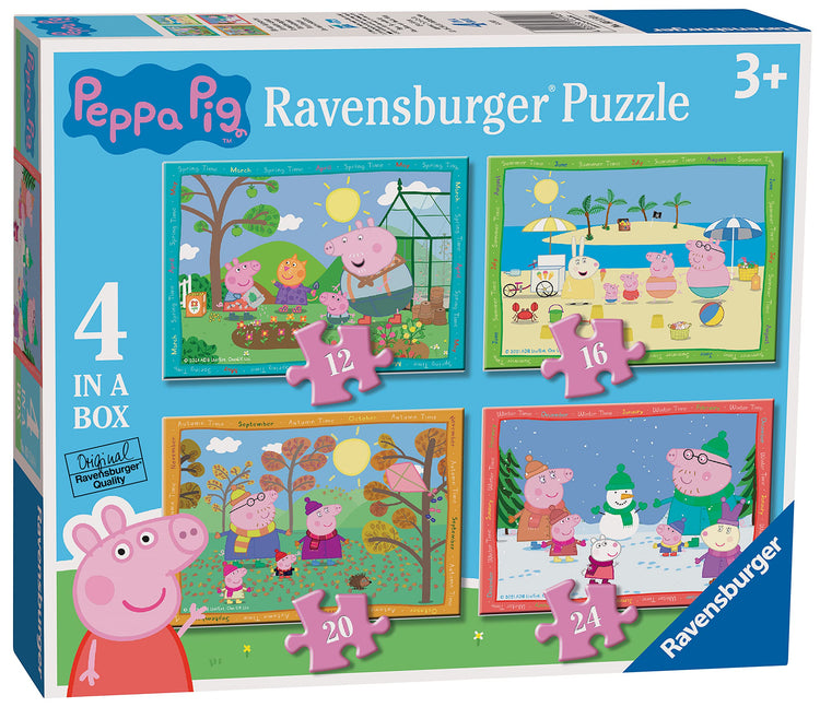 Ravensburger Peppa Pig 4 in a Box