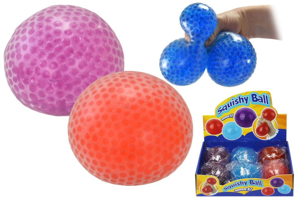 100mm Squeeze Squishy Ball ( Assorted Colours )