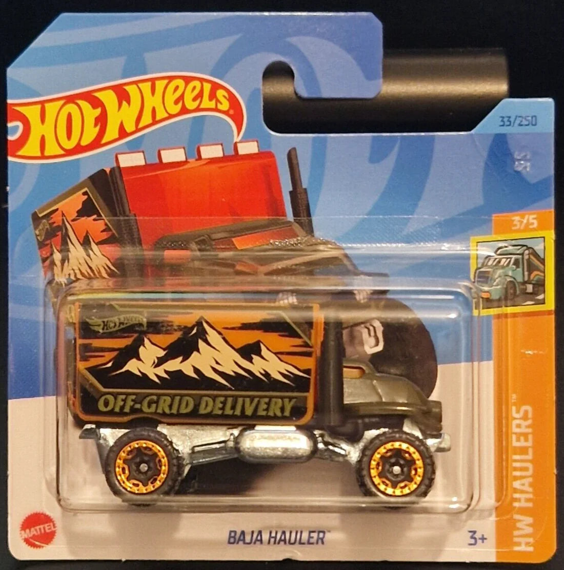 Hot Wheels Die Cast Vehicles Cars Bikes Collection Choose Your Own - BAJA HAULER