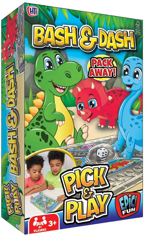 BASH AND DASH-DINO PICK AND PLAY