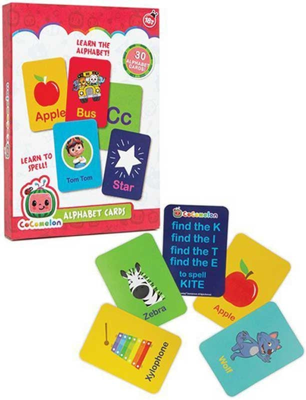 COCOMELON MY FIRST LEARNING CARDS - 2 ASSORTED