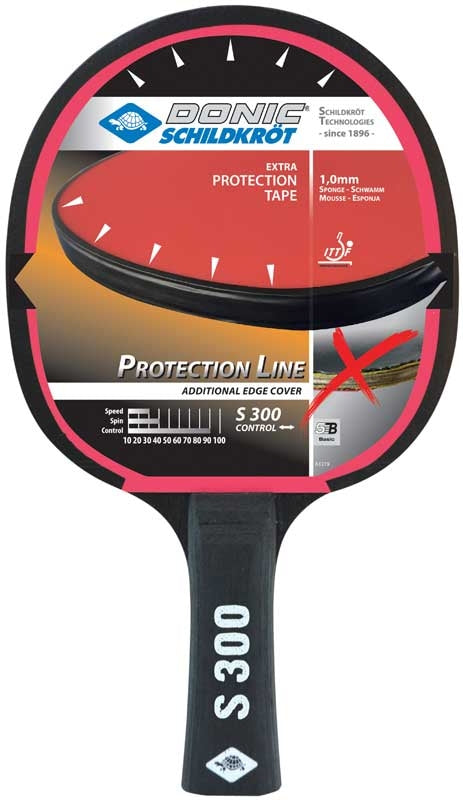 DONIC PROTECTION LINE S300 TABLE TENNIS PADDLE