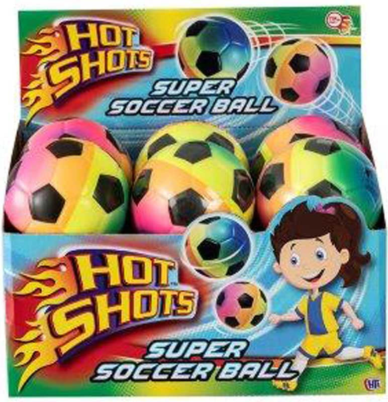 FUN SPORT 4INCH PU RAINBOW SUPER SOCCER BALL