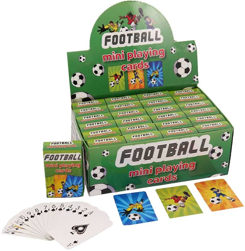 FOOTBALL MINI PLAYING CARDS