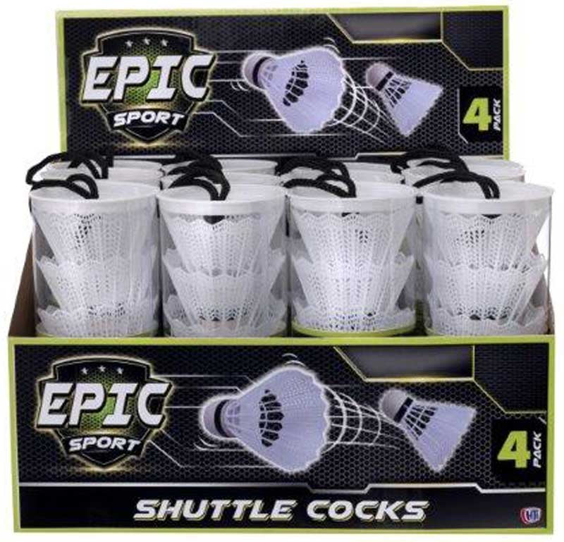 SHUTTLECOCKS 4 PACK