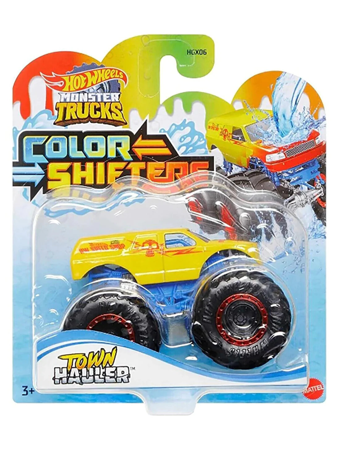Hot Wheels Monster Trucks Color/Colour Shifters 1:64 New Sealed select the best - TOWN HAULER